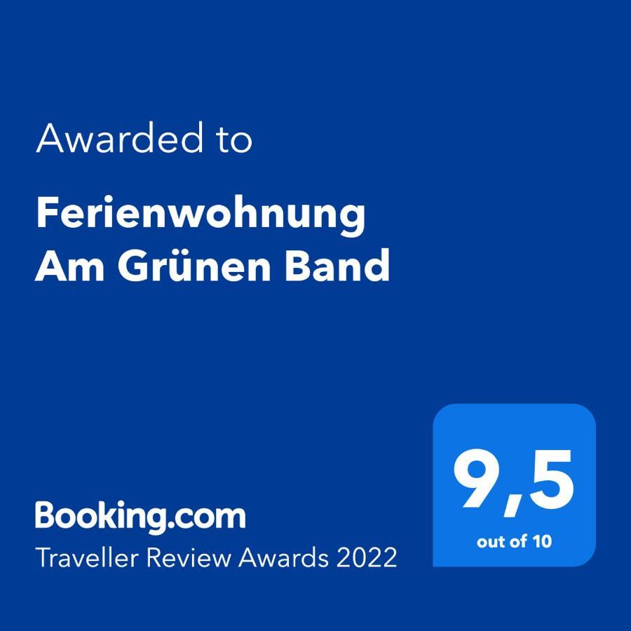 Ferienwohnung Am Gruenen Band Hellingen Exterior foto