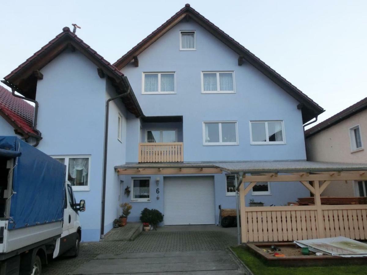 Ferienwohnung Am Gruenen Band Hellingen Exterior foto