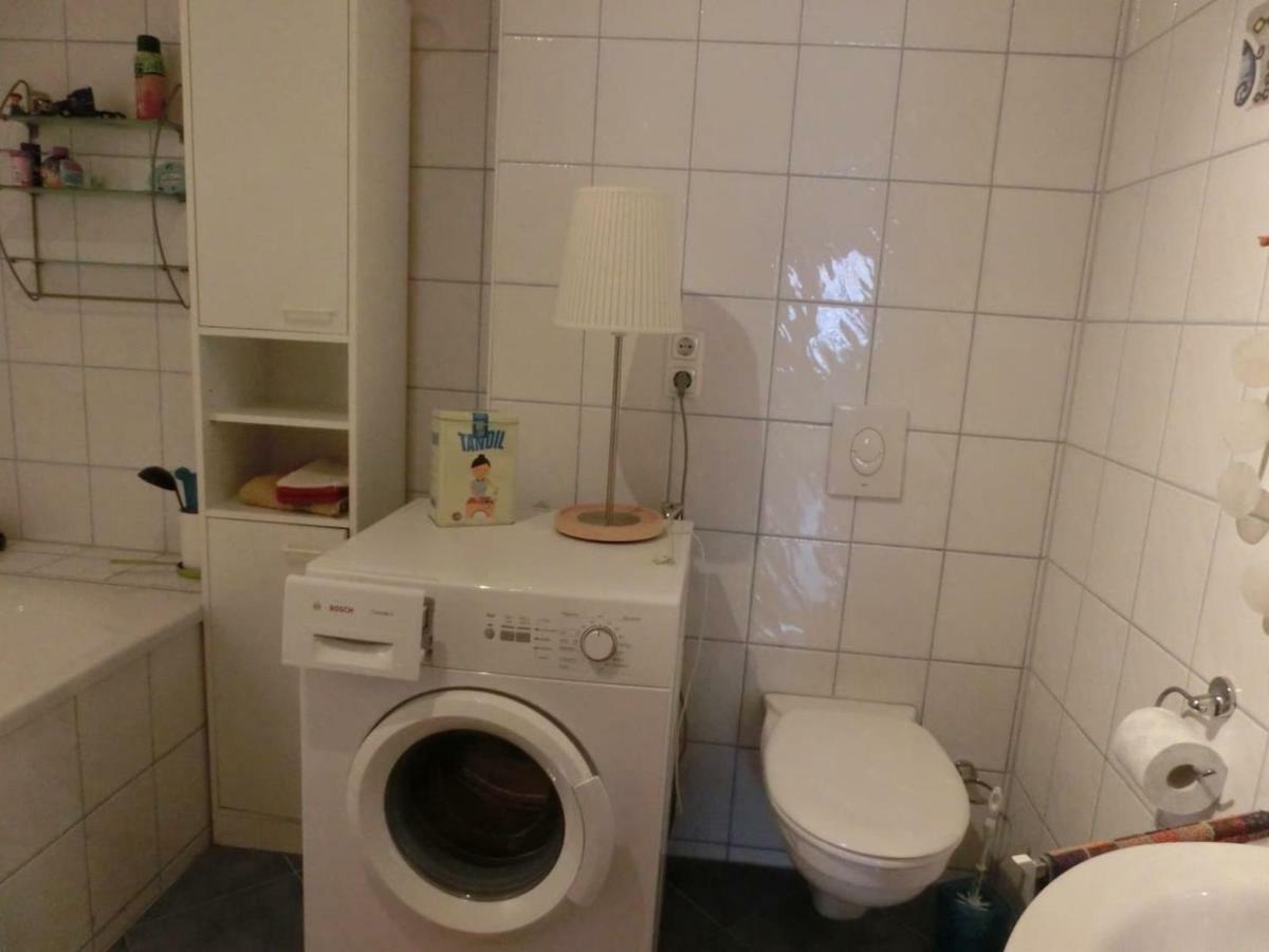 Ferienwohnung Am Gruenen Band Hellingen Exterior foto